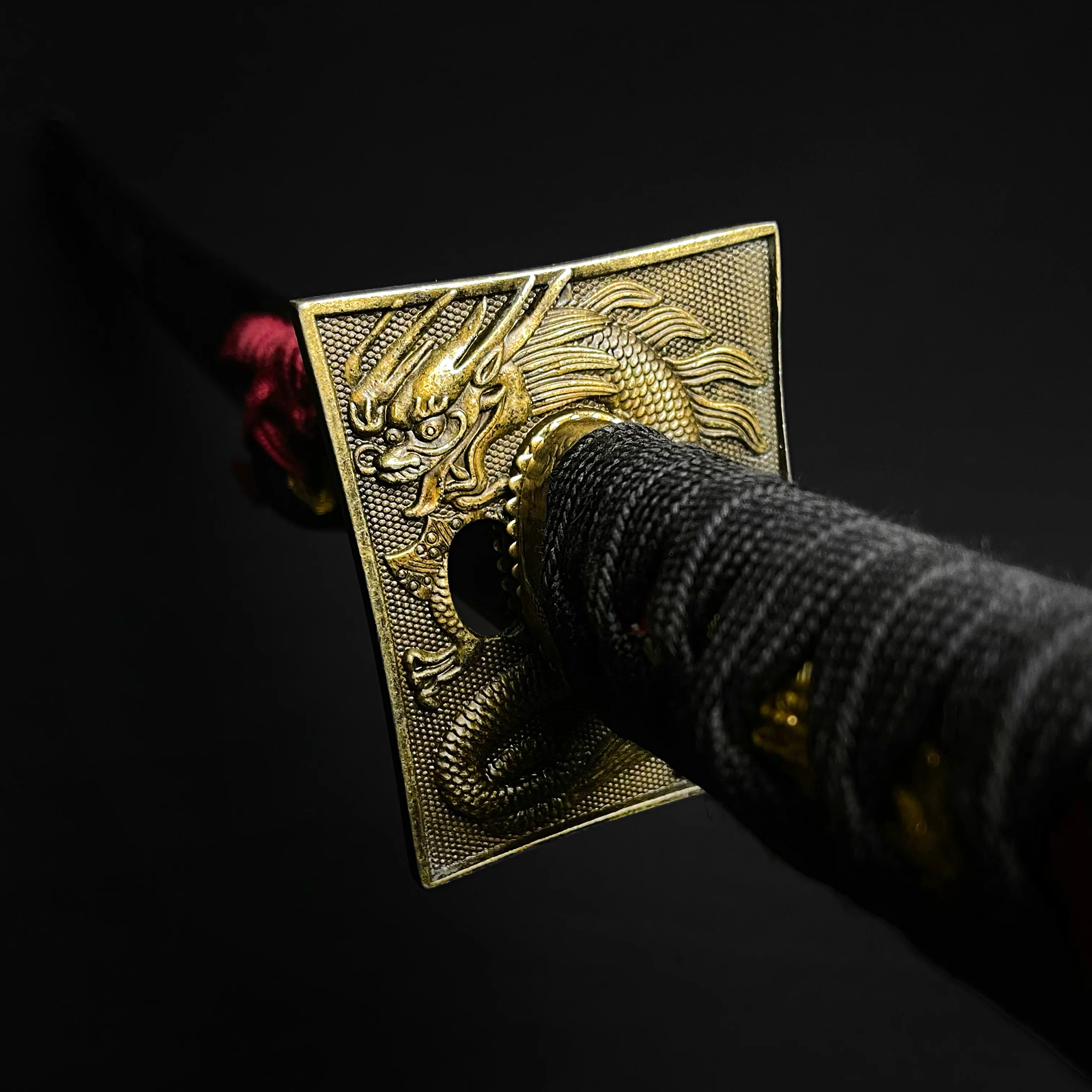 Musha Red Dragon Hand-Forged Katana. - Image 3