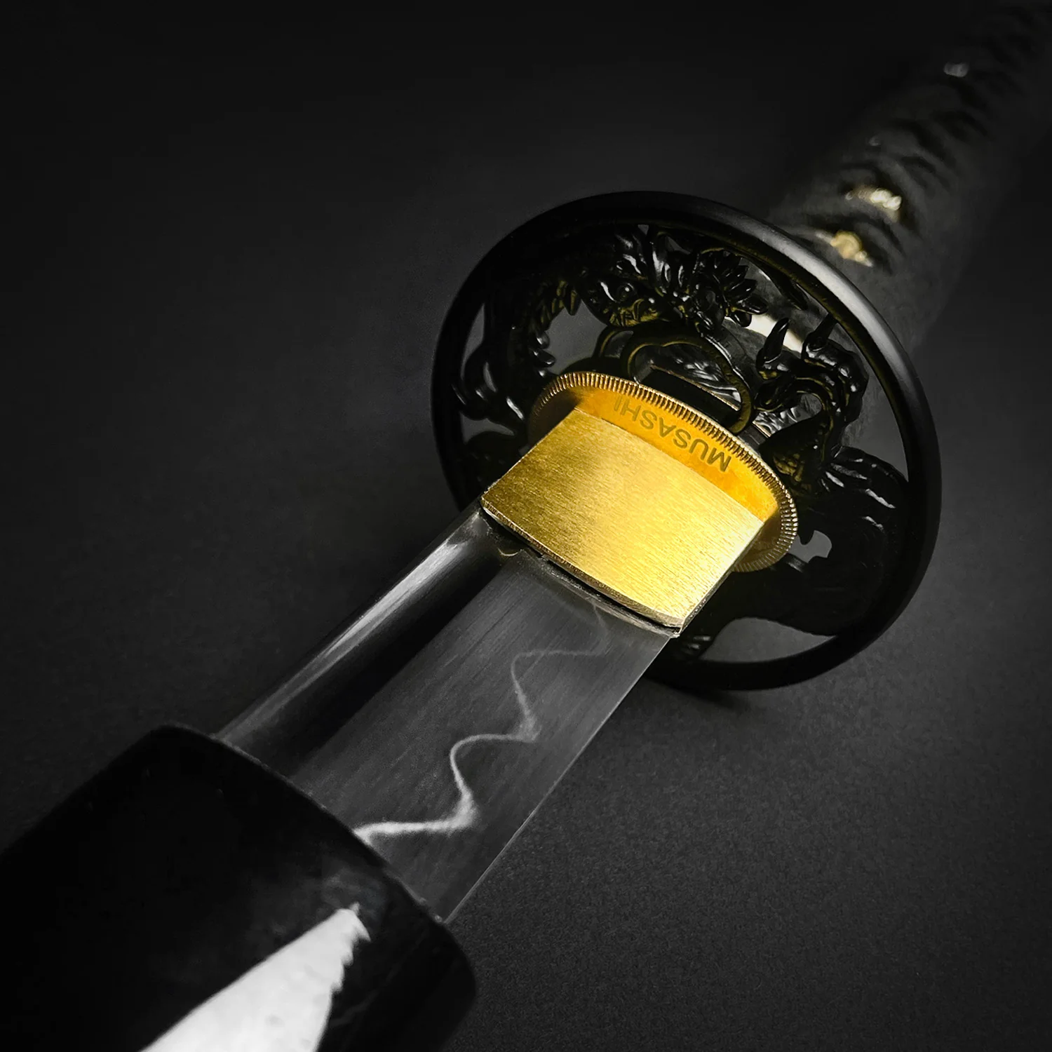 Musashi Black "Ryu" Katana - Image 2