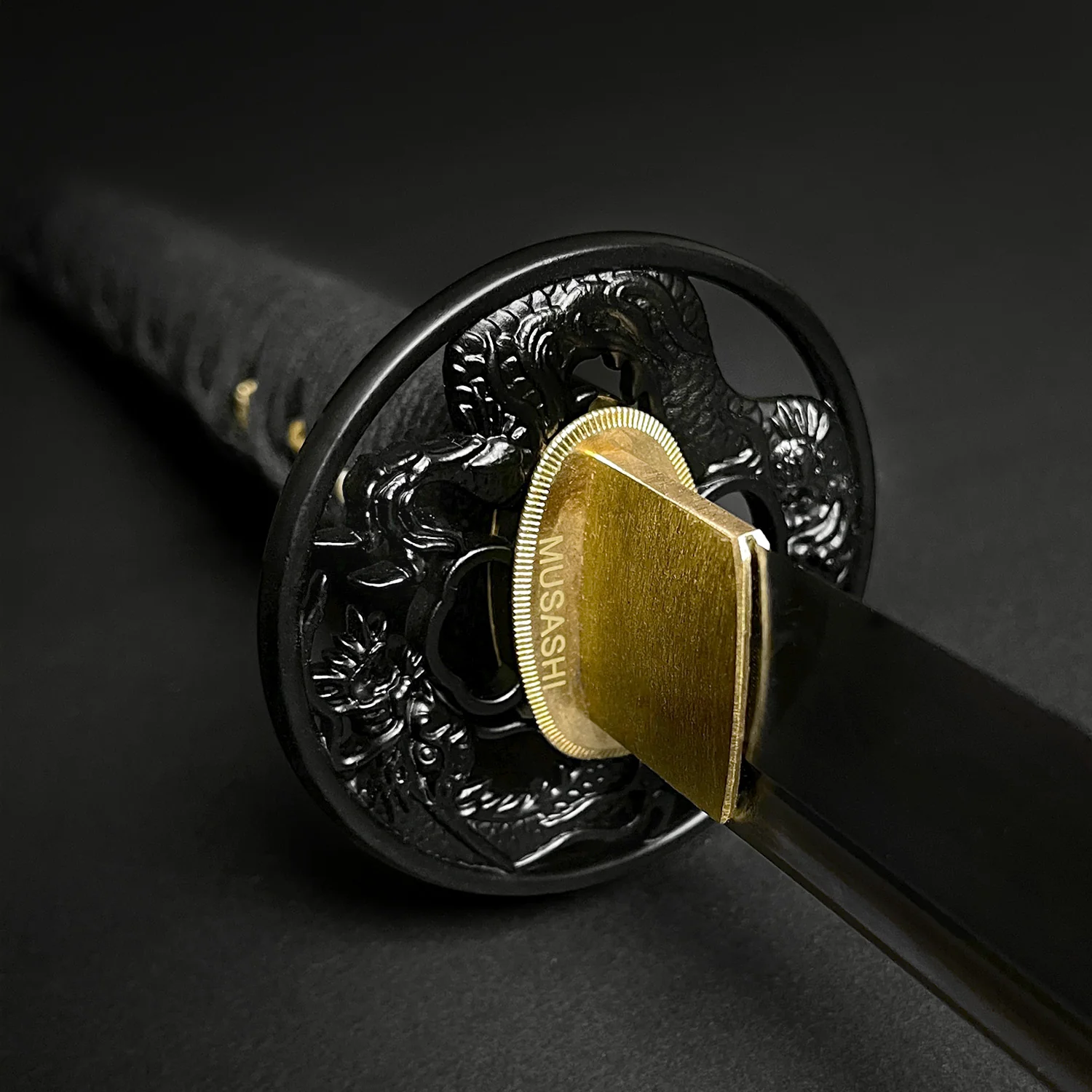 Musashi Black "Ryu" Katana - Image 3