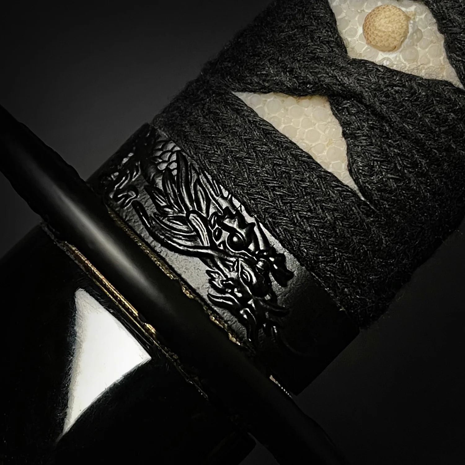 Musashi Black "Ryu" Katana - Image 4