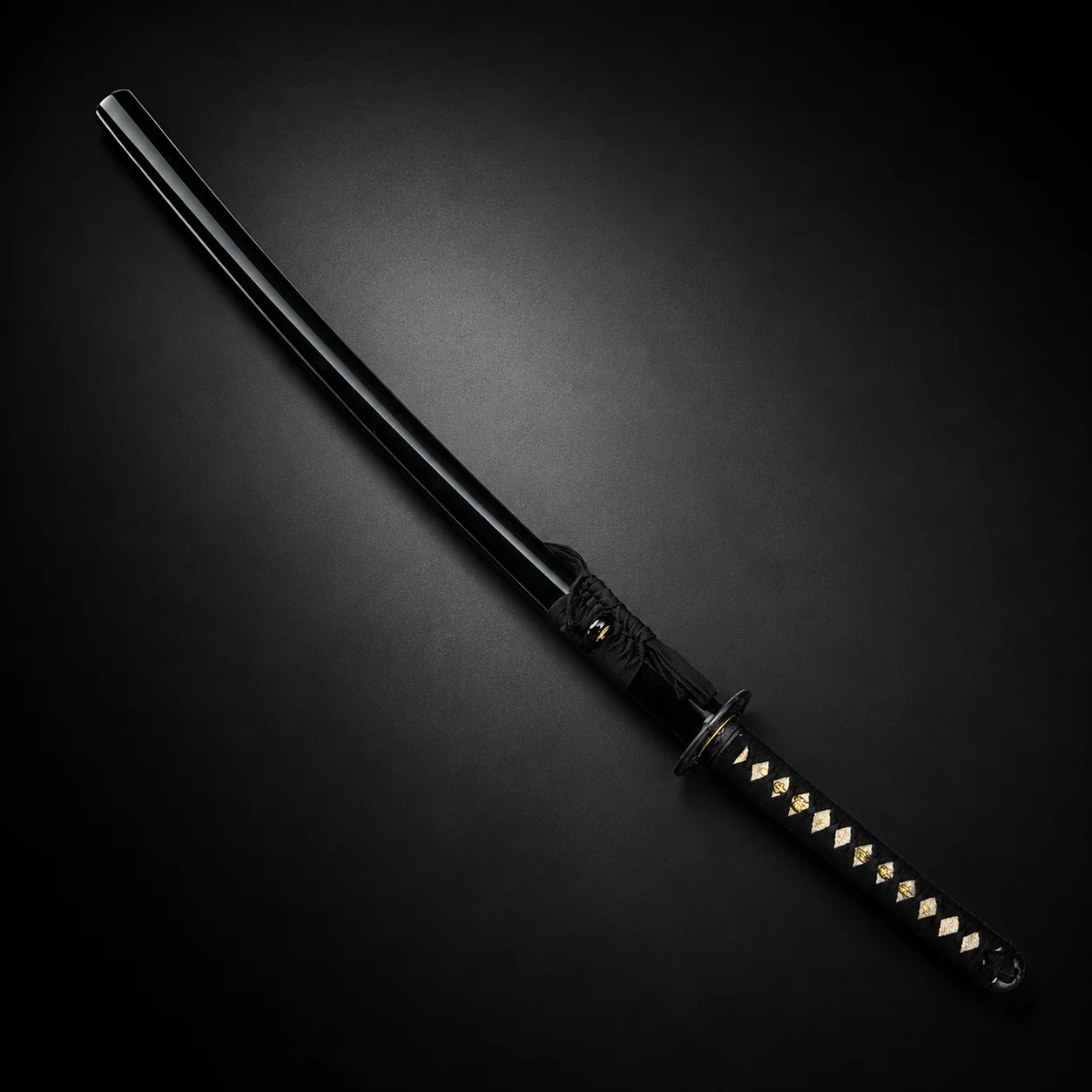 Musashi "Igusa Omote" Black Katana - Image 3