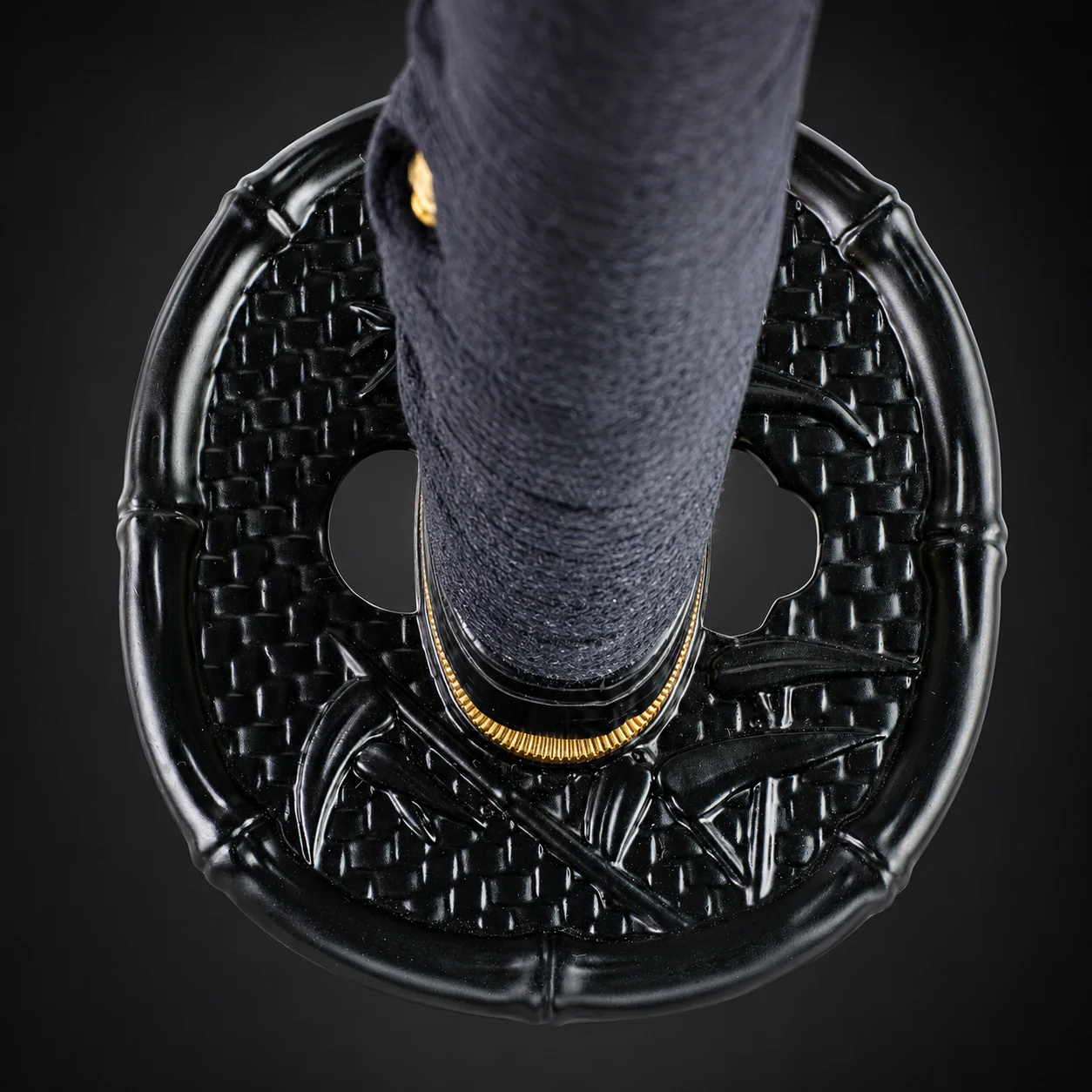 Musashi "Igusa Omote" Black Katana - Image 8