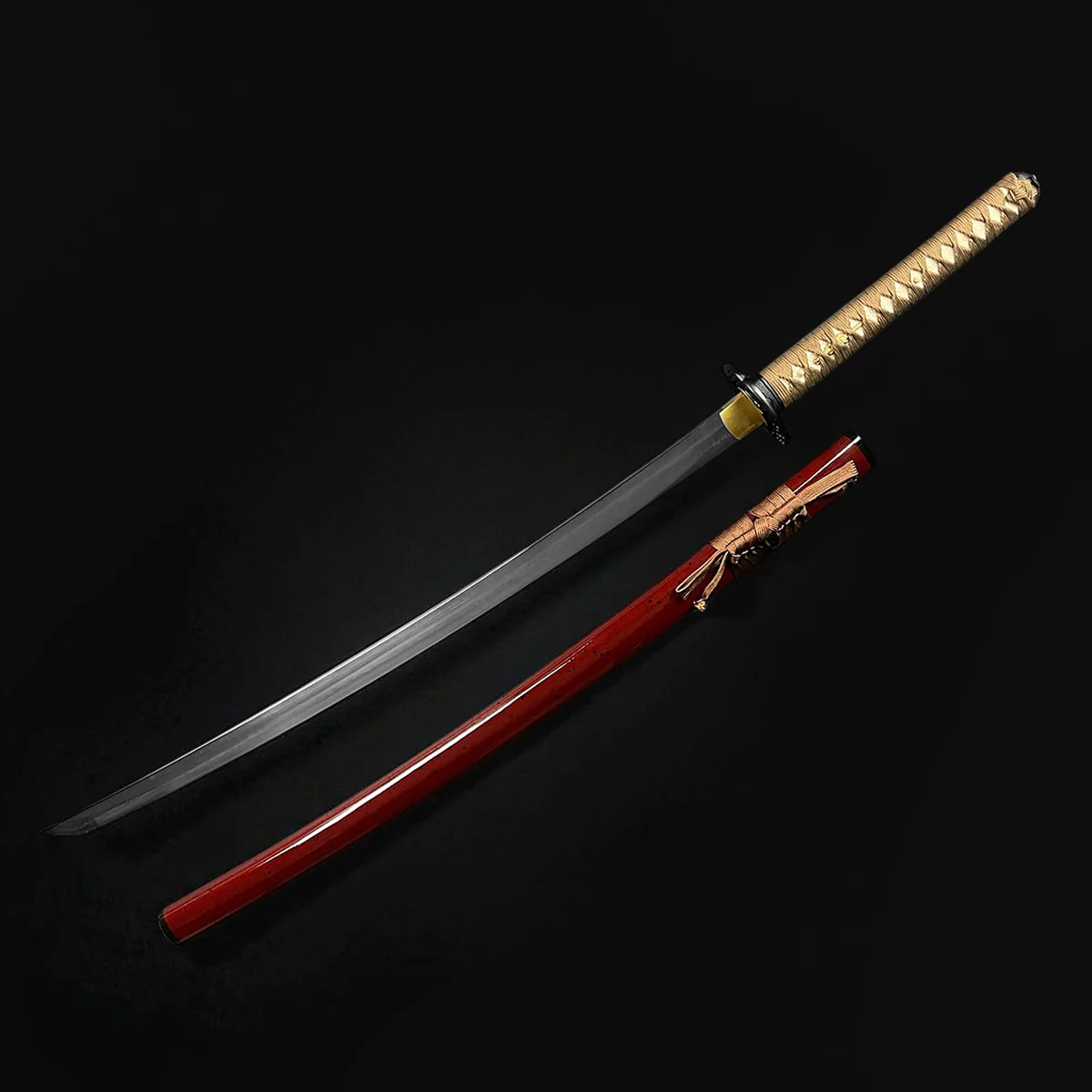 Musashi “Yamata no Orochi”  Burgundy Dragon Slayer Katana - Image 3