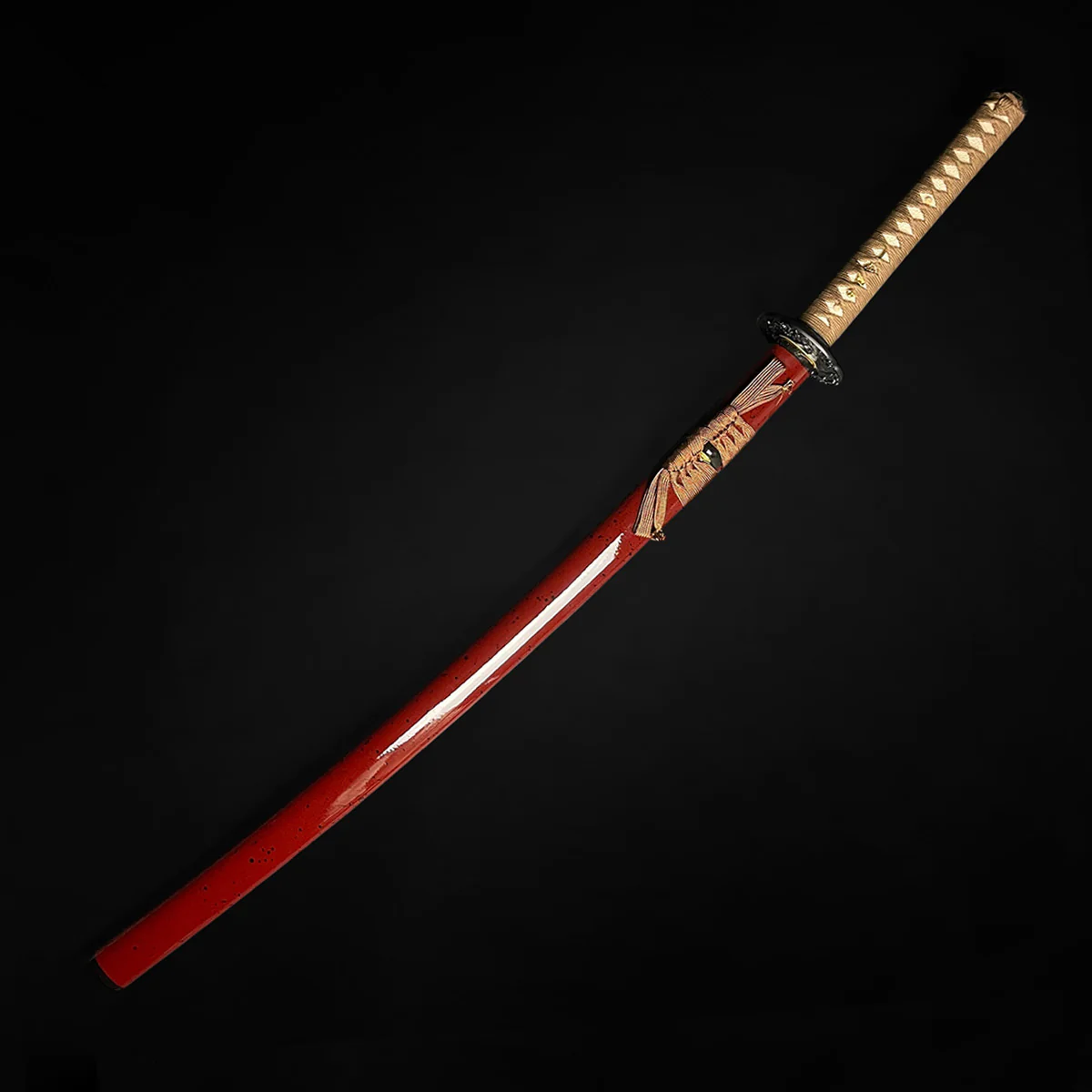Musashi “Yamata no Orochi”  Burgundy Dragon Slayer Katana - Image 4