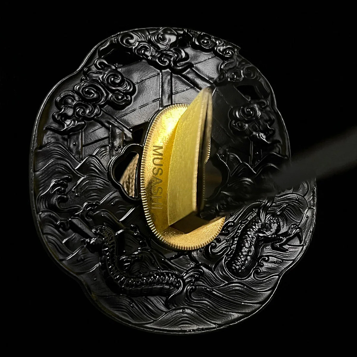 Musashi “Yamata no Orochi”  Burgundy Dragon Slayer Katana - Image 7