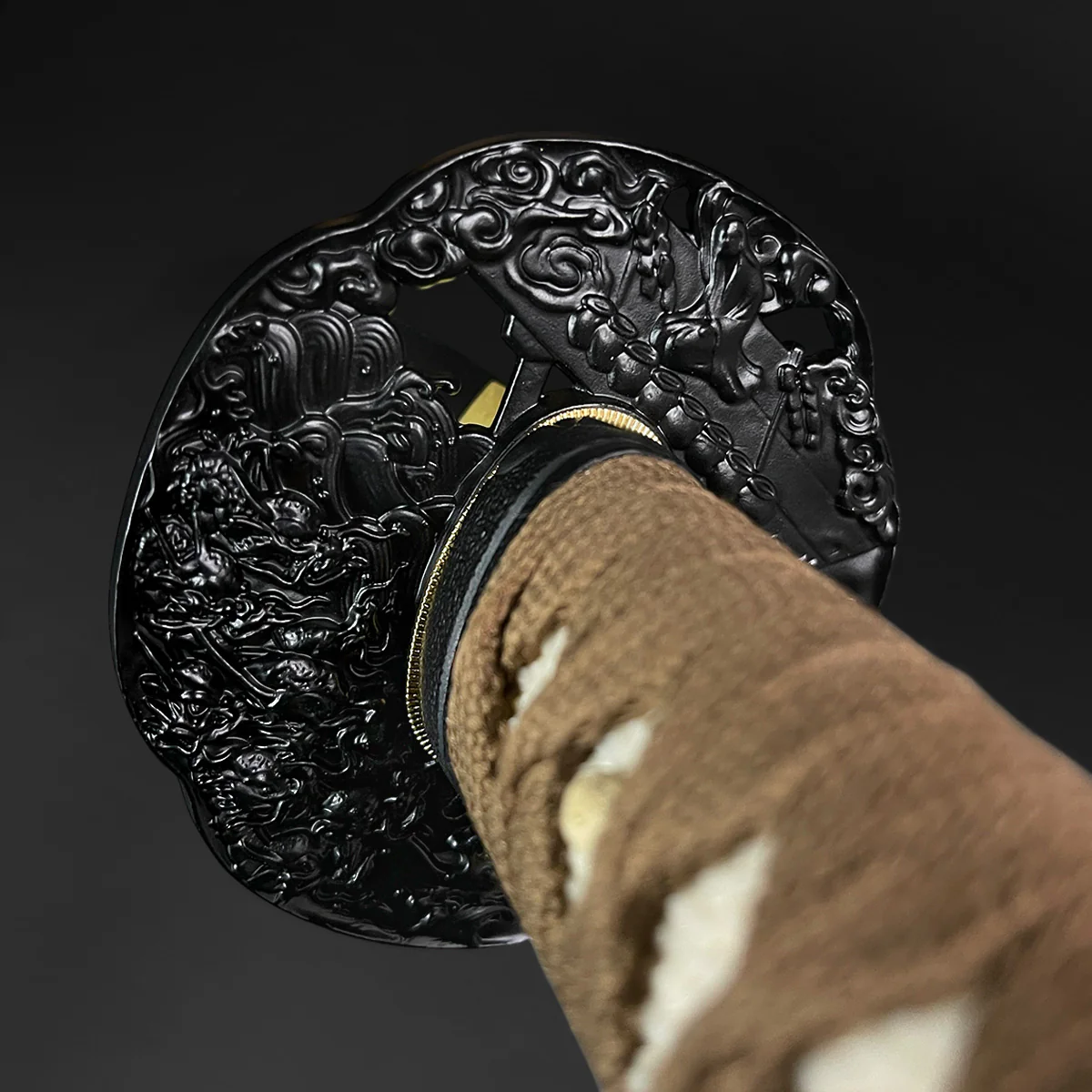 Musashi “Yamata no Orochi”  Burgundy Dragon Slayer Katana - Image 9