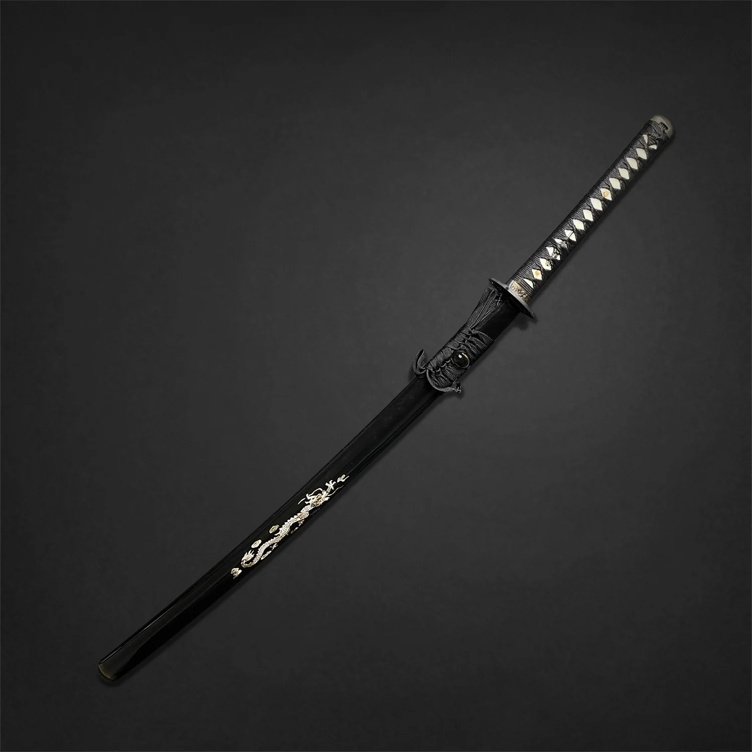 Musha “Black Pearl Dragon” Katana - Image 2