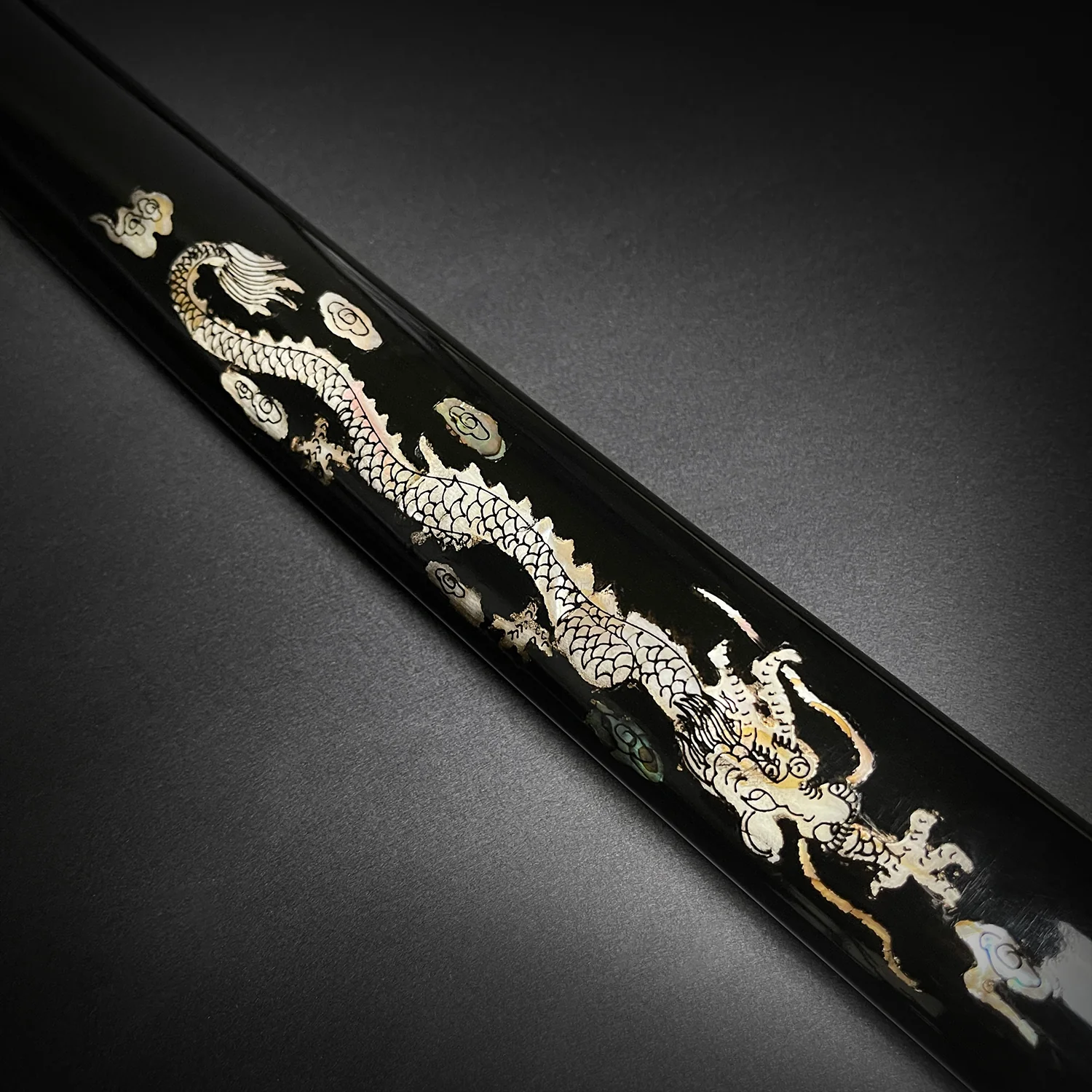 Musha “Black Pearl Dragon” Katana - Image 3