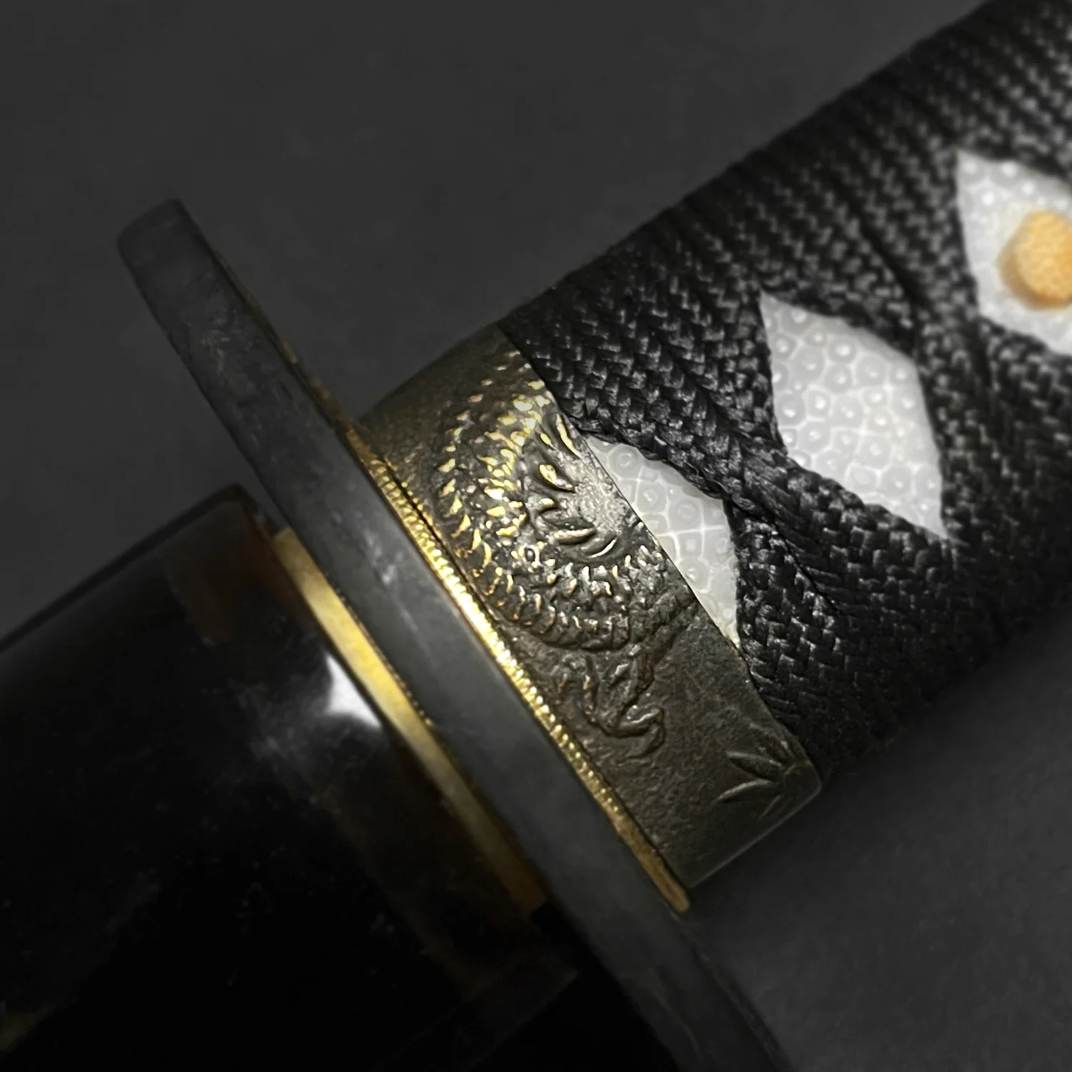 Musha “Black Pearl Dragon” Katana - Image 5