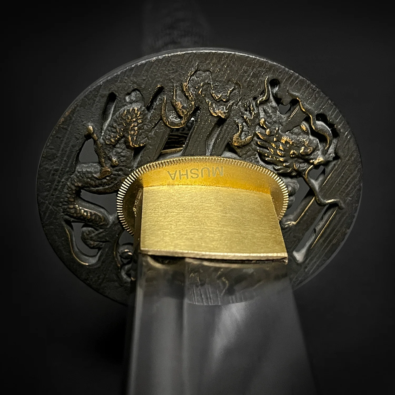 Musha “Black Pearl Dragon” Katana - Image 9